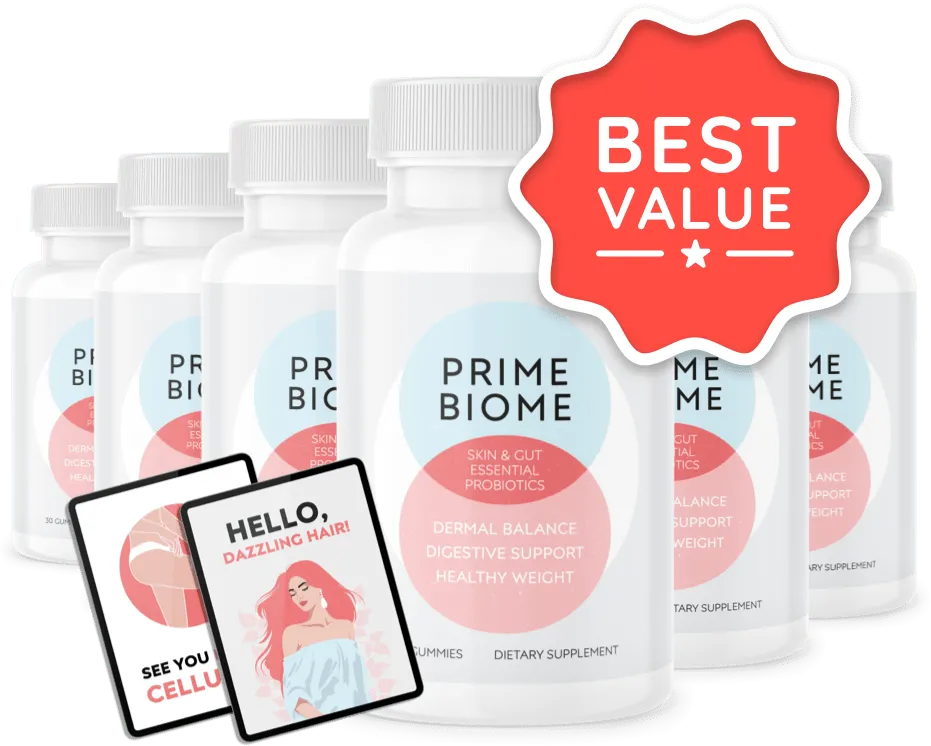 Primebiome Six Bottles